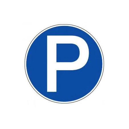 Panneau parking diamètre 300