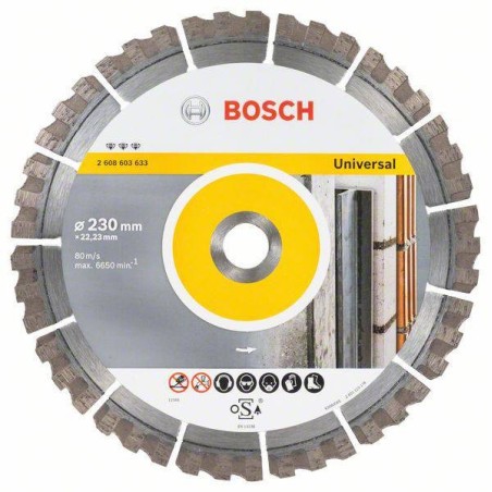 Bosch disque D-best universal rapido 230MM