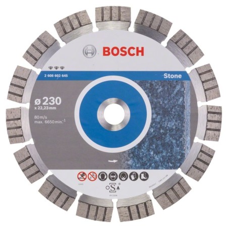 Bosch disque D-best stone 230MM