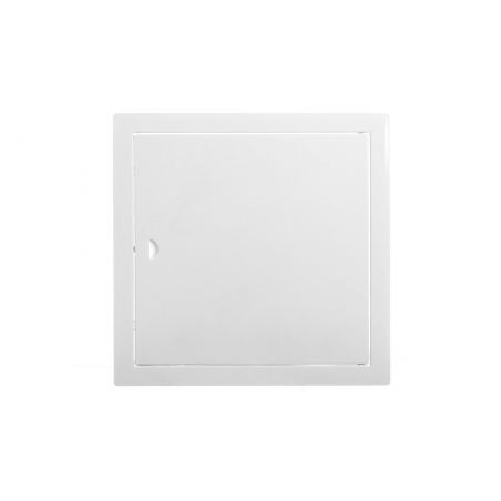 Trappe metallique laquee blanc 400x400