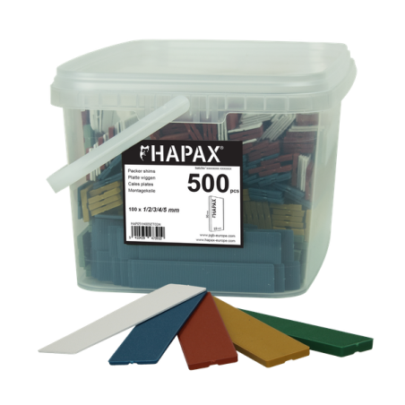 PGB Hapax box cales plates *22X95 /500pcs