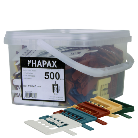 PGB hapax box cales bardage *40X55 /500pcs