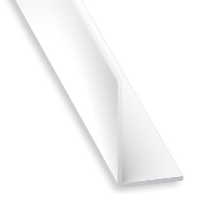 Cornière inégale PVC blanc 19X7-1M