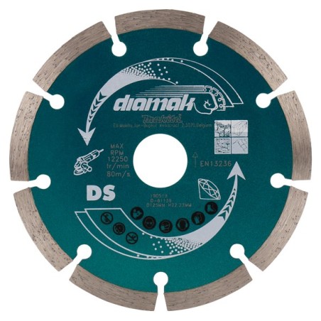 Makita disque diamant 22,23 X 125mm