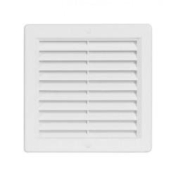 Grille fixe blanc 125mm