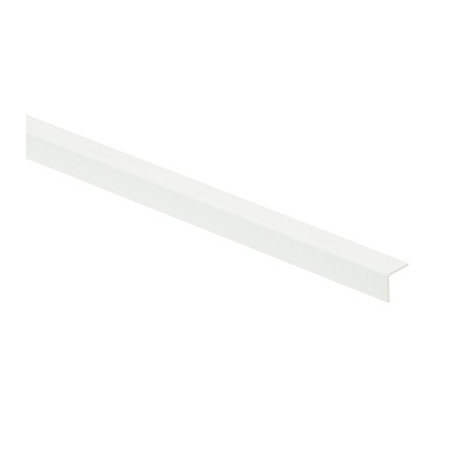 Angle PVC blanc 1M 10X10X15mm