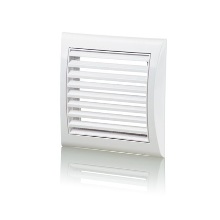 Grille de ventilation PVC blanc 150X150mm