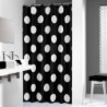 Sealskin rideau de douche Polka noir 180