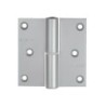 3 paumelles aluminium pour porte 80X80mm gauche