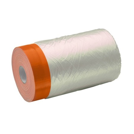 Film + tape orange protection plastique 210cm X 20M