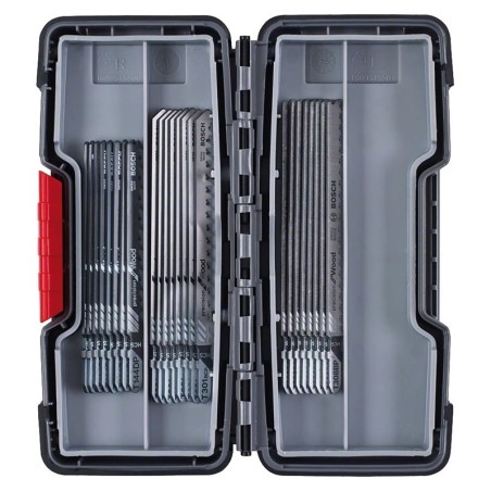 Bosch coffret 30 lames de scie sauteuse Precision bois