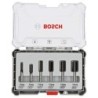 Bosch coffret 6 fraises droites 8mm