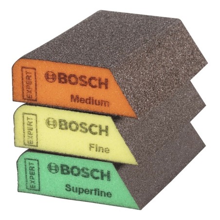 Bosch kit 3 éponges Multi-form expert 3grains