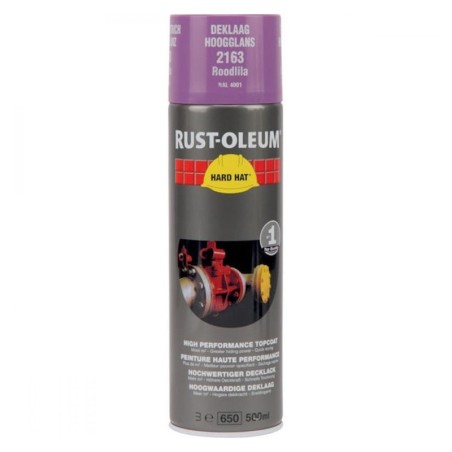 Rust-Oleum Hard-hat aérosol lilas rouge 500 ml