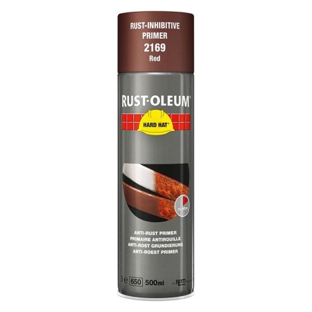 Rust-Oleum Hard-hat aérosol primaire rouge 500 ml
