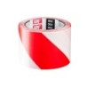 Ruban chantier *902* 75mm 100m rouge/blanc