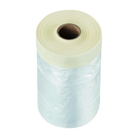 Ruban + plastique protection 55cm X 25m