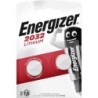 Energizer 2 piles lithium 3V CR2032