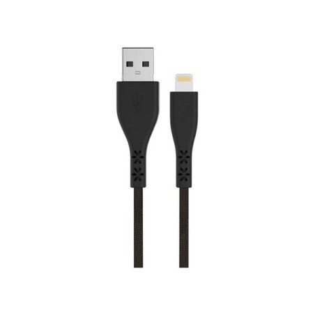 Energizer câble charge & data USB lightning noir