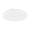 Eglo plafonnier LED D44 'Benariba' blanc wave décor