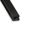 Profilé U PVC entourage tôle noir 7X4X0,6-1M