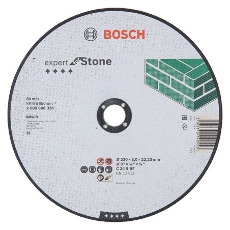 Bosch disque à tronçonner 230 X 3,0 mm matériaux plat