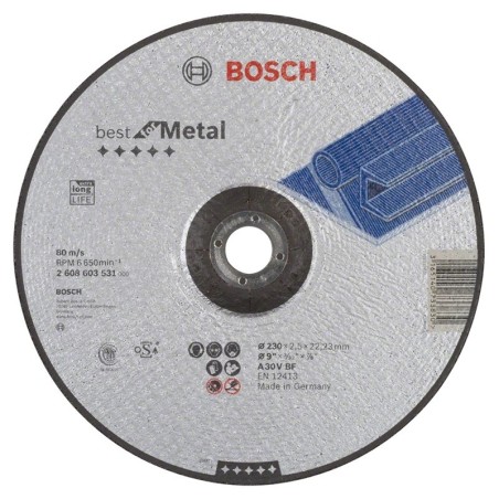 Bosch disque à tronçonner best 230X2,5A 30V acier déporté