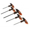 Kendo set de 5 clés Torx avec poignée en T