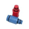 PEX-ALU bouchon PVC rouge 3/8-1/2-3/4