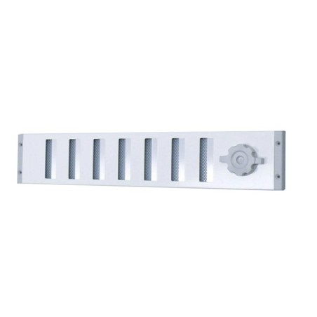 Gavo grille aluminium blanc réglable 500X90mm