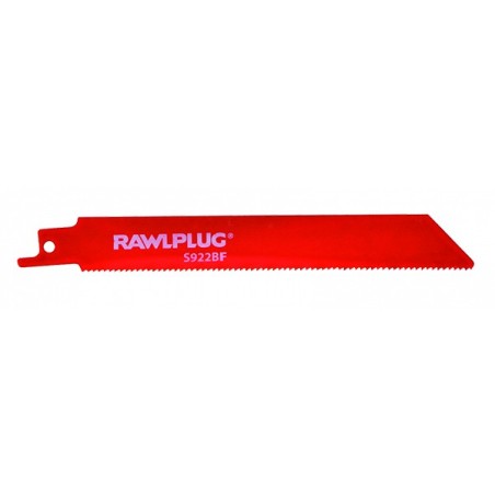 Rawlplug 5 lames de scie sabre métal rouge 1,8X130mm
