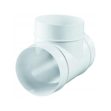 Branchement "T" PVC blanc 100mm