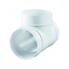Branchement "T" PVC blanc 100mm