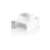 Branchement "T" PVC blanc 110X55mm 100mm
