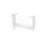 2 supports fixation blanc 110X54mm