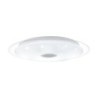 Eglo Lanciano applique/plafonnier LED D400 blanc/cristal