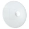 Eglo Nube applique/plafonnier sensor LED blanc/chromé Ø315mm