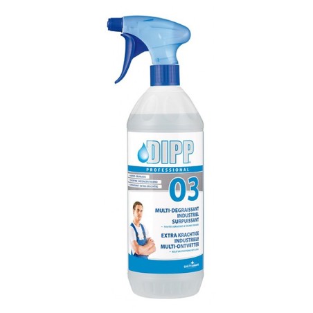 DIPP03 : dégraissant industriel spray 1L