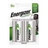 Energizer 2 piles accus D 2500 mAh