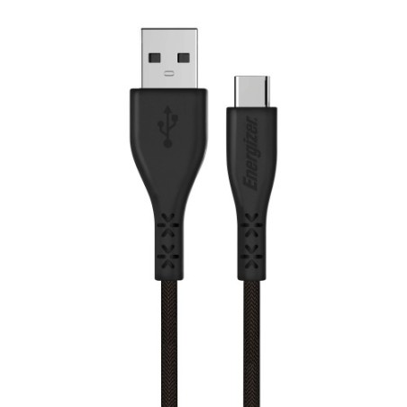 Energizer USB câble professionnel USB-A-C black 1,2m