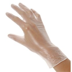 SP gants vinyle transparent...