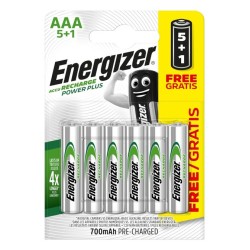Energizer 5+1 gratis piles...