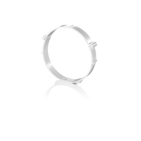 Support fixation blanc 100mm