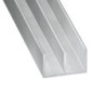 Profilé aluminium brut double U 10X16X10X1.3 1m