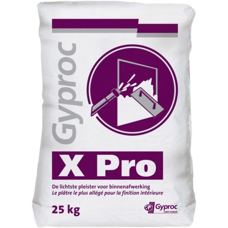 Gyproc X-pro plâtre 25KG