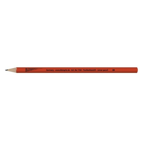 Boite 12 crayons de menuisier 2H 18cm
