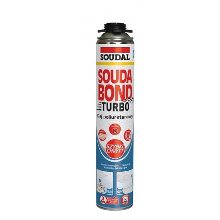 Soudal Soudabond turbo easy gun colle PU 750ml