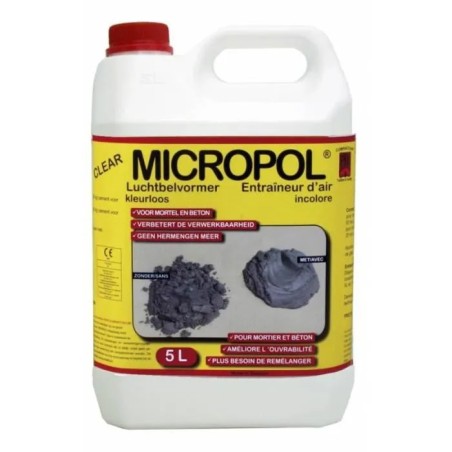 Micropol 5L entraineur d'air transparent