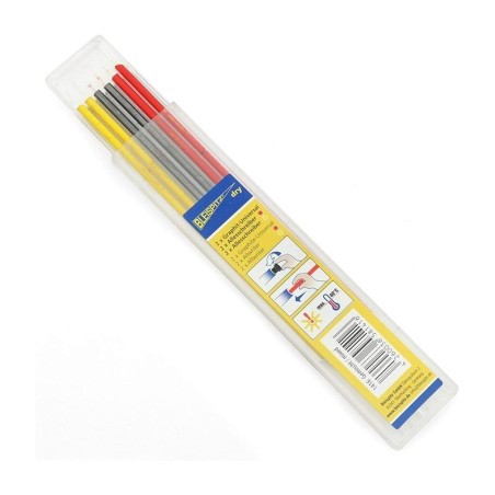 Bleispitz recharges couleur graphite/rouge/jaune