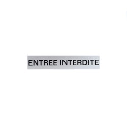 Entree interdite